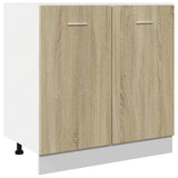 Bottom Cabinet Lyon Sonoma Oak 80x46x81.5 cm Engineered Wood 849612