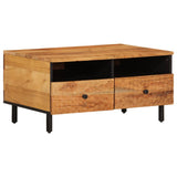 Coffee Table 80x54x40 cm Solid Wood Acacia 356868
