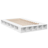 Bed Frame without Mattress White 135x190 cm Double 3280496