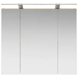 Bathroom Mirror Cabinet Sonoma Oak 80 x 14.5 x 70 cm 889113