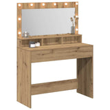 Dressing Table Artisan Oak 100 x 41 x 135 cm Engineered Wood 865108