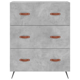 Highboard Concrete Grey 69.5x34x180 cm Engineered Wood 3189353