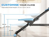 Stair Stepper Home Gym Exercise, Vertical Climber Machine with LCD Monitor & Adjustable Pedals T3398P425046