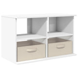 TV stand with Drawer White 79 x 40 x 48 cm 8000460