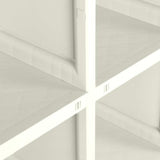 Cabinet Vanilla Ice Plastic Compact Cabinet Rectangular 340591