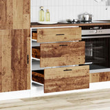 Kitchen Base Cabinet Porto Old Wood Engineered Wood 854267