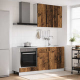 Kitchen Unit LUCCA 5 pcs Old Wood Engineered Wood 3438263