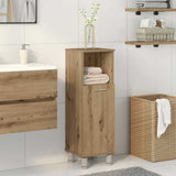 Bathroom Cabinet Artisan Oak 30x30x95 cm Engineered Wood 856138