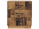 Bedside Cabinet Old Wood 43 x 41 x 63.5 cm Engineered Wood 895253