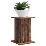 Plant Stand 2 pcs Old Wood 30.5 x 30 x 43 cm Engineered Wood 899813