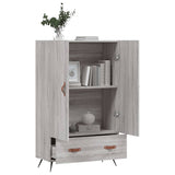 Highboard Grey Sonoma 69.5x31x115 cm Engineered Wood 828210