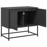 TV Cabinet Black 68.5x39x60.5 cm Steel 846470