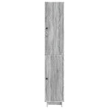 Cabinet Set 2 pcs Grey Sonoma 34.5 x 33 x 90 cm Engineered Wood 3416373