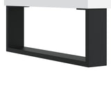 Highboard White 69.5x34x180 cm Engineered Wood 3195811