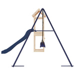ZNTS Outdoor Playset Solid Wood Pine 3155858