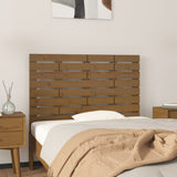 Wall Headboard Honey Brown 81x3x63 cm Solid Wood Pine 824746