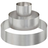 Garden Planter Silver 90 x 90 x 20 cm Stainless Steel 873652