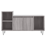 TV Cabinet Grey Sonoma 100x35x55 cm Engineered Wood 831322