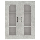 Hanging Wall Cabinet Concrete Grey 69.5x34x90 cm 812289