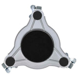 Furniture Rollers 4 pcs with Lifter 19x17.5x6 cm Steel 1000 kg 42002558