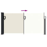 Retractable Side Awning Cream 100x300 cm 4004265