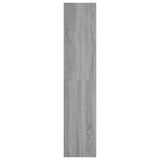 Book Cabinet/TV Cabinet Grey Sonoma 36x30x143 cm Engineered Wood 815247