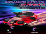 12V Kids Electric Go Kart with Music, LED Lights, Slow Start, Red T3398P348406