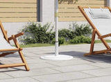 Umbrella Base White 45x45x30 cm Cast Iron 317770