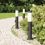 Bollard Lights with Outlet 3pcs 50 cm Stainless Steel IP44 4006036