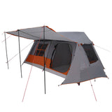 Tunnel Tent Grey and Orange 400 x 278 x 182 cm 42017435