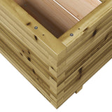 Garden Planter 90x60x49.5 cm Impregnated Wood Pine 3282568