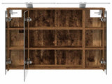 Bathroom Mirror Cabinet Old Wood 73.5 x 16 x 62.5 cm 889181