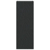 Wall-Mounted Cabinet Black 33 x 34.5 x 90 cm Engineered Wood 898756