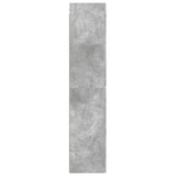 Wall-mounted Bathroom Cabinet Concrete Grey 33 x 34.5 x 160 cm 890645