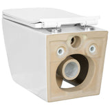 Wall-hung Toilet Ceramic White 42045639