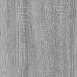 Bedside Cabinets 2 pcs with Drawer Grey Sonoma 342587