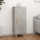 Sideboard Concrete Grey 34.5x34x90 cm Engineered Wood 812325