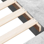 Bed Frame without Mattress Concrete Grey 90x190 cm Single 3280527