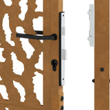 Garden Gate 100x125 cm Weathering Steel Trace Design 4100985