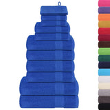 12 Piece Towel Set "FROGN" Blue 360 gsm 137097