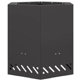 Smokeless Fire Pit Black 48 x 48 x 51 cm Steel 858982