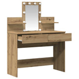 Dressing Table Artisan Oak 100 x 40 x 130 cm Engineered Wood 868851