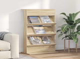 Magazine Rack Sonoma Oak 70 x 41 x 126 cm Engineered Wood 899529