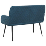 2 Seater Sofa with Metal Legs 2-Seater Blue Velvet 42051060