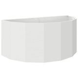 Planter White 120 x 60 x 50 cm Steel 883704