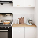 Kitchen Worktop 100x63.5x2.7 cm Solid Wood Oak Rectangular 4008998