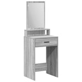 Dressing Table Grey Sonoma 50 x 41 x 140 cm Engineered Wood 865132