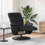 Massage Recliner Chair Black 71 x 98 x 106 cm Faux Leather 42018601