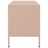 TV Cabinets 2 pcs Pink 68x39x50.5 cm Steel 842937