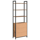 Book Cabinet Old Wood 60 x 24 x 161 cm Engineered Wood 883860